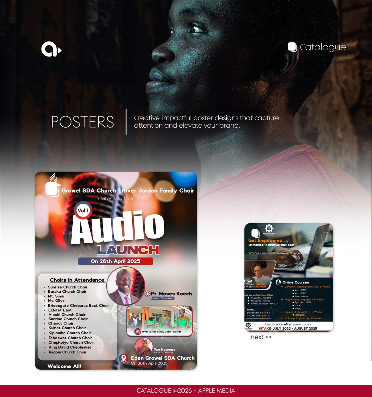 Poster design by Apple Media Kenya