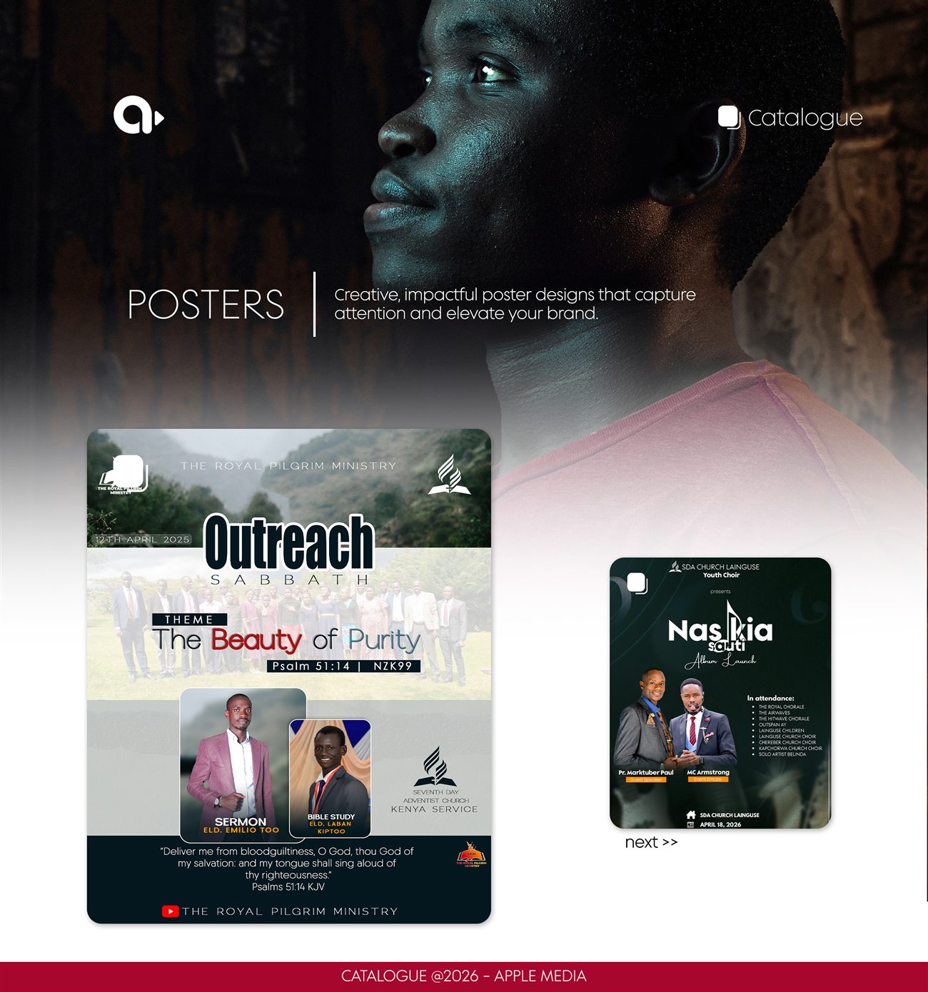 Poster design by Apple Media Kenya